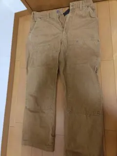ディッキーズ　ダブルニー　ダッグ生地　34 ワークパンツ　カーハート