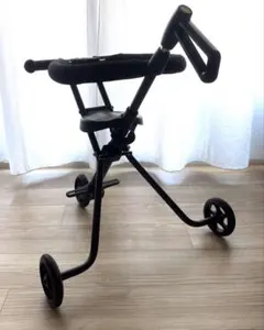 MRGハンディーキッズスクーター ベビーカー 3輪 軽量バギー ブラック 