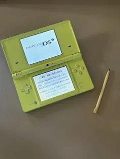 ニンテンドーDSi ライムグリーン 本体