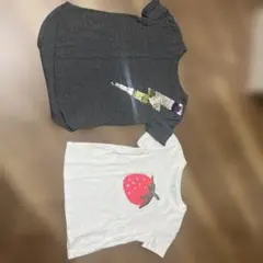 H&M GAP Tシャツ 2枚セット グレー・ホワイト