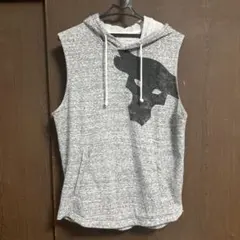Under Armour メンズ ノースリーブパーカー LG グレー