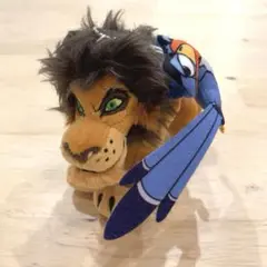 ライオンキング スカー ザズー キーホルダー　ディズニーストア