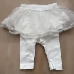 petit main チュチュ付きレギンス 70サイズ　女の子ベビー　レギンス