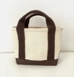 L.L.Bean ボートアンドトート ミニ ウェブハンドル ブラウンのサムネイル