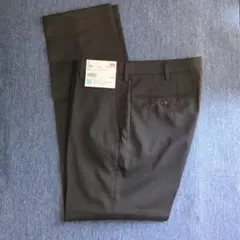 UNIQLO ウールライク スラックス ブラック 79-85