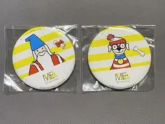 ウォーリーと人を思う街　METoA Ginza 缶バッジ 2個