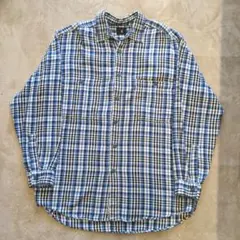 s*k様 90年代 リーバイス　フランネルシャツ　ヴィンテージ　ブルー　大きめ