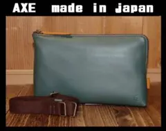 新品 AXE ショルダーバッグ ベルトポーチ兼用 日本製　Ⓗ