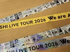 ARASHI LIVE TOUR 2026 金銀テープ フル 2本 本日限定価格 - メルカリ