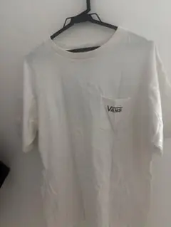 VANS ホワイト Tシャツ 半袖 ポケット付き
