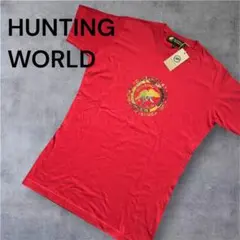 新品未使用タグ付きHUNTING WORLD Tシャツ レッド Lサイズのサムネイル