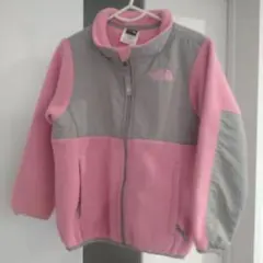 THE NORTH FACE フリースジャケット 4T ピンク/グレー　デナリ