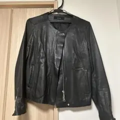 アルアバイルノーカラーライダースジャケットのサムネイル