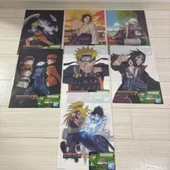 ナルト　NARUTO 一番くじ　K賞　ビジュアルボード　7点セット　コンプ