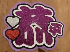 高橋恭平　うちわ文字　なにわ男子