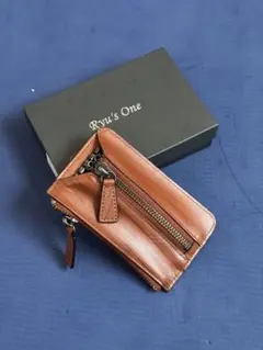 RYU'S ONE キーケース　牛革　キーケース　4連フッ