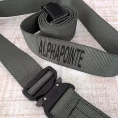 米軍 実物 新品 ALPHAPOINTE製 ストラップ コブラ バックル ベルト