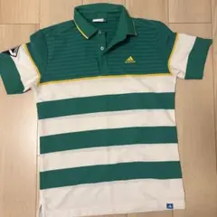 N*O様 adidas スポーツポロシャツ Mサイズ グリーン
