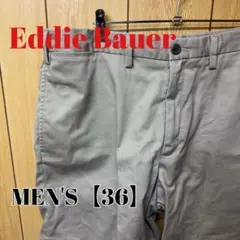 TS149【US輸入】Eddie Bauer　ショートパンツ【36】ベージュのサムネイル