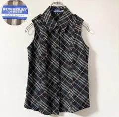 2026年最新】BURBERRY BLUE LABEL レディース ノースリーブ シャツ