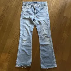 ジーンズ　ブーツカットデニム フレアジーンズ