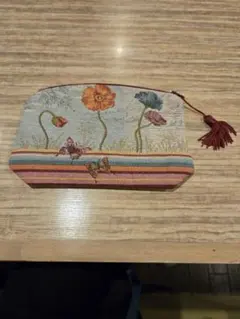 ART de LYS 花柄ポーチフランス製