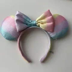 ディズニー　ミニーカチューシャ