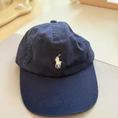 Ralph Lauren ベビーキャップ ネイビー 12-24M（48cm）のサムネイル