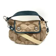 COACH コーチ シグネチャー 2WAY ショルダーバッグ