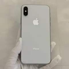 iPhone X 256GB シルバー本体 - メルカリ