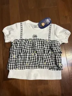 新品　Buddy Lee バディリー ギンガムチェック 重ね着風 Tシャツ