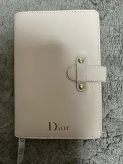 Dior ピンクレザー手帳　クリスチャンディオール　ノベルティ