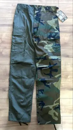 新品未使用　ロスコ　カーゴパンツSサイズ　レアデザインROTHCO BATTLE