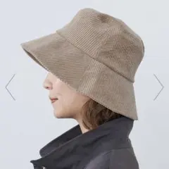 ビームス/コーデュロイ バケットハット/ベージュ