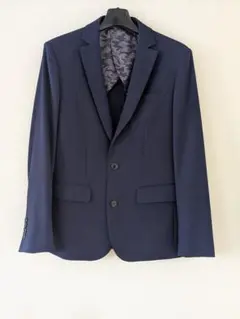 【美品】アバハウス メンズテーラードジャケット 迷彩裏地