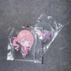 望月穂波×マロンクリーム アクリルキーチェーン サンリオコラボ