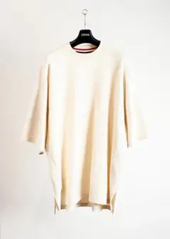 新品 SEVESKIG 24SS Ver.Practice シルク Tシャツ W