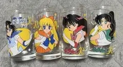 美少女戦士セーラームーンR グラス 4個セット