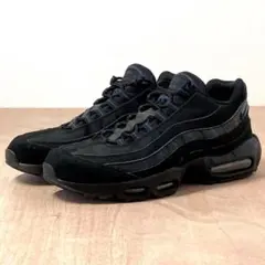 【美品】ナイキ エアマックス95 ブラック ダークブラウン 27cm NIKE ナイキ レディース スニーカー W AIR MAX 95 BIG BUBBLE OG