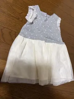 お値下げ中☺︎Gap ベビー ワンピース 90cm ドット柄 チュール