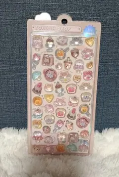 ボンボンドロップシール　はむはむボンボン　ハムスター　クーリア　正規品　きのこ