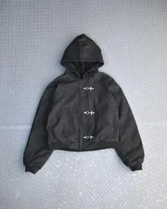 希少　ほぼ実質新品•未使用（試着のみ）地底人　ファイヤーマンジャケット　黒　M