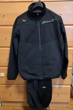 Mizuno Pro ブレスサーモ上下ジャージ ブラックMサイズ
