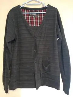 黒のカーディガン Mサイズ メンズ