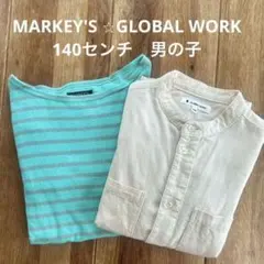 MARKEY'S GLOBAL WORK 2枚セット　男の子　140センチのサムネイル