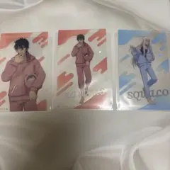 REBORN XANXUS スクアーロ クリアカードコレクション 3枚