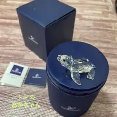 スワロフスキー　ハワイ　ホヌカイラニの置物 スワロフスキー ハワイ ホヌカイラニの置物 - メルカリ