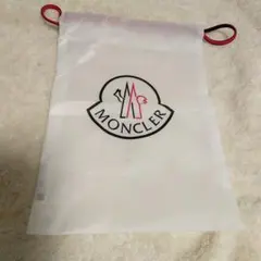 MONCLER ショップ袋 巾着袋 ホワイトのサムネイル