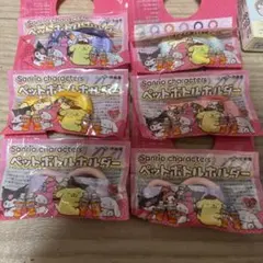 サンリオキャラクター ペットボトルホルダー 6個セット