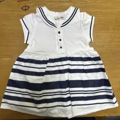 Love&Peace&Money セーラーワンピース 80 ベビー　夏　女の子のサムネイル